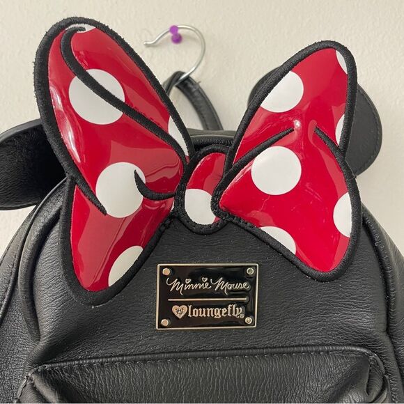 Loungefly x Disney Minnie Mouse Bow Ears Mini Backpack main image 6